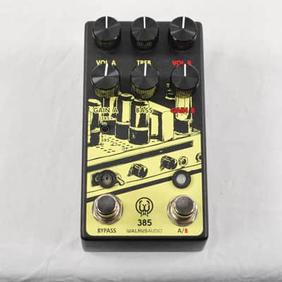 Used Walrus Audio 385 Overdrive MKII Yellow Guitar Effects Pedal