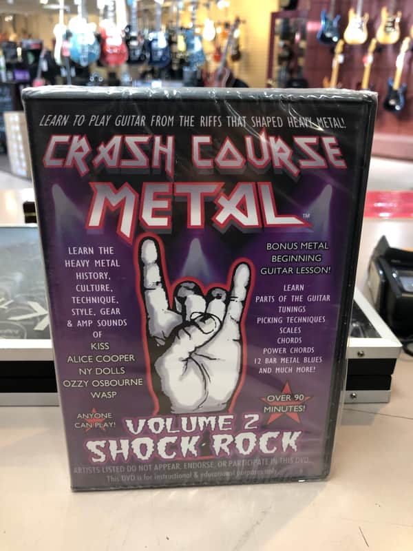 Crash Course Media Crash Course Metal Vol. 2 Shock Rock DVD 2008 image 1