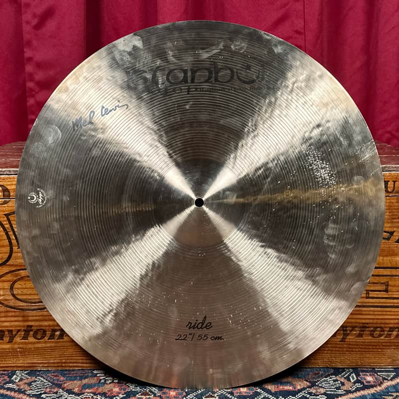 22" Istanbul Agop Signature Mel Lewis Ride Cymbal 2424g *Video Demo*