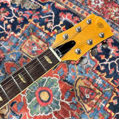 Yamaha SA60 Natural Semi-Hollow 335 Style Vintage 1974 w/Case image 3