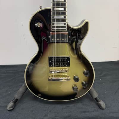 Used Epiphone Les Paul Custom Adam Jones Signature Electric Guitar Silver Burst with Original Case 2024 image 8