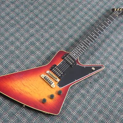 1982 Gibson E2 CMT Explorer Cherry Sunburst! w/OHSC image 12