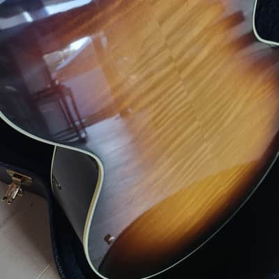 Gibson J-185 Original Acoustic Electric like J-200 Vintage Sunburst image 11