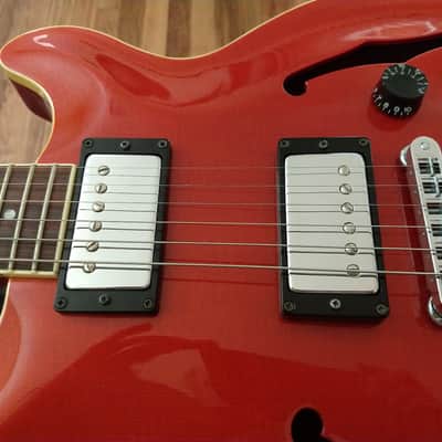 Hamer USA Newport Pro 2000/2001 Orange Sparkle Translucent OSHC SD Seth Lover Pups image 19