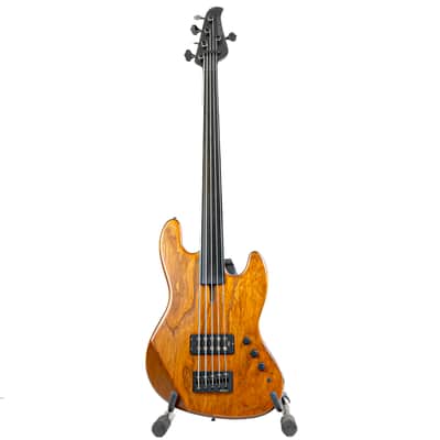 Marleaux/Moses Hybrid Fretless 5-String Bass with Active MEC Electronics, Carbon Graphite Neck - Stingray Reimagined image 2
