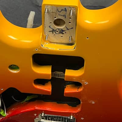 Fender Player Plus Left-Handed Lefty Stratocaster Body Tequila Sunrise with Hardware image 2