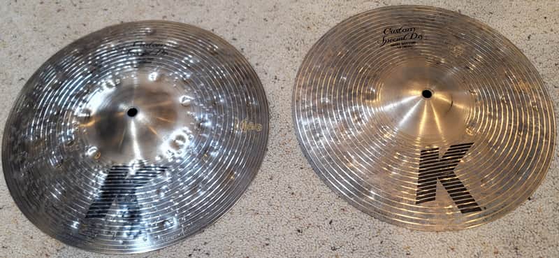 π Zildjian K Custom Special Dry HiHats 14" β Unplayed β Pristine Condition β K1408 image 1