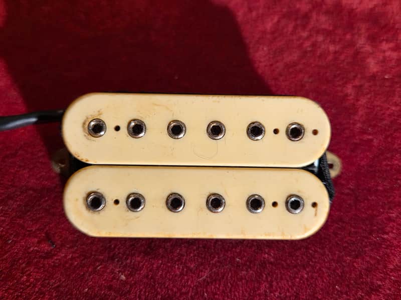 Vintage 1970s DiMarzio EARLY Super Distortion Cream - SUPER COOL!! image 1