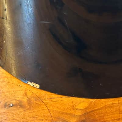 Vintage 1980s Tama Imperialstar 11 x 15 Drum Concert Tom OG Jet Black Wrap image 11