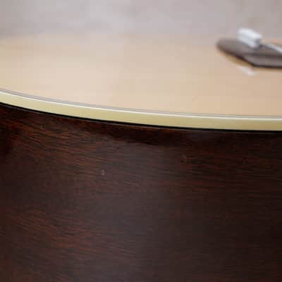 Yamaha FG-200F MIJ 1974 Natural Vintage Made in Japan W/ Case image 11