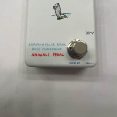Animals Pedal Surfing Polar Bear Bass Overdrive Guitar Effect Pedal image 2