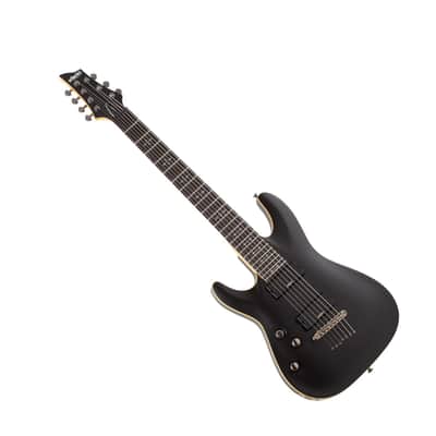 Schecter Demon-7 LH - Satin Black (3667) image 9