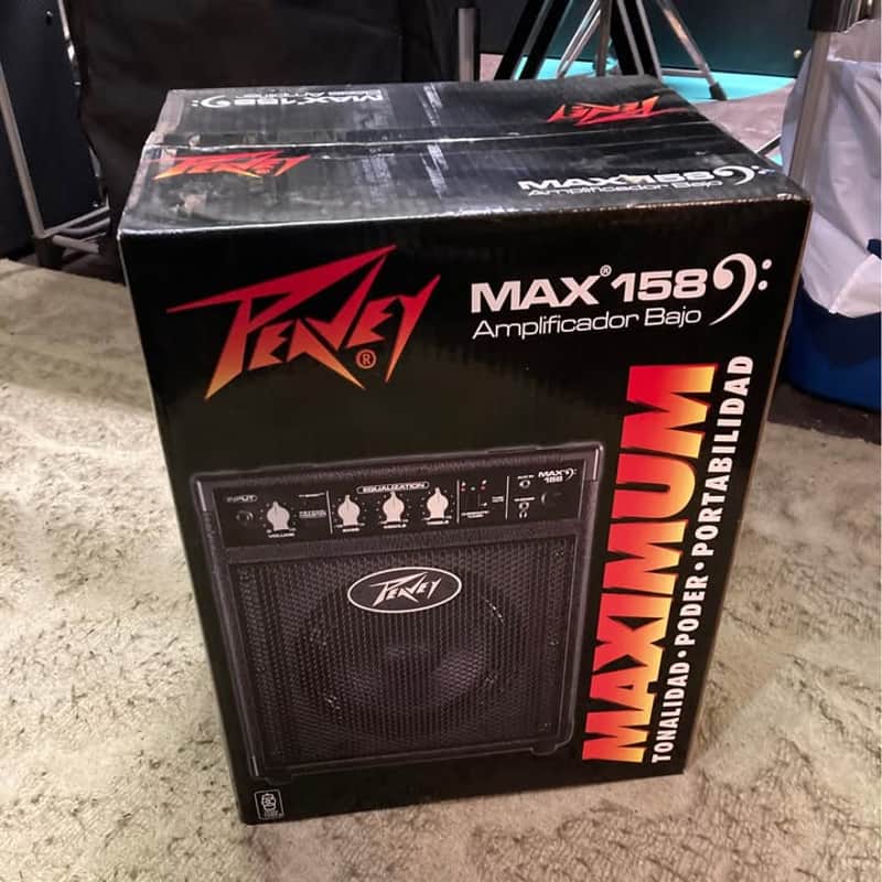 Peavey MAX 158 15-Watt 1x8" Bass Combo 2000s - Black image 1