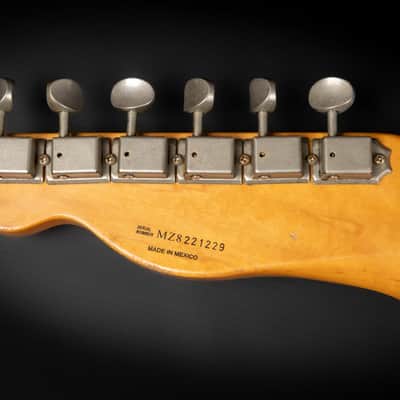 2008 Fender Road Worn '50s Telecaster with Maple Fretboard - 2-Color Sunburst | Vintage Aged Relic Nitro Finish 3.19kg | Case image 14