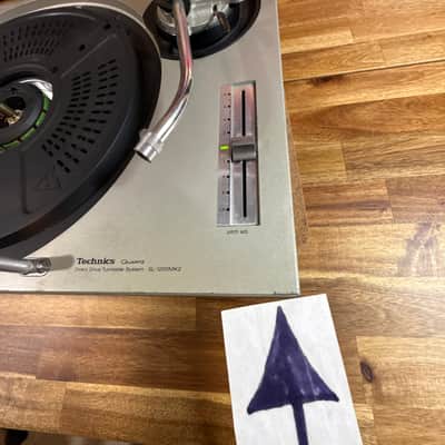 technics turntable sl 1200 mk2 Silver DJ Vinyl Record Lp Player Direct Drive image 16