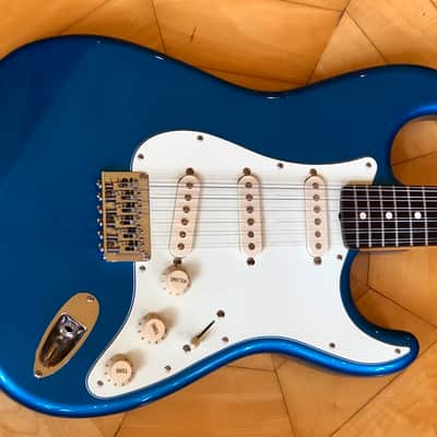100% original 2004/05 Fender Stratocaster XII ST-12 12 String Electric Guitar Rosewood Blue image 3