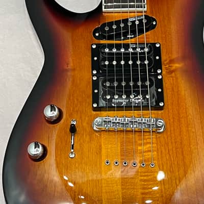 ESP LTD SC-20 Stephen Carpenter Signature Left-Handed 2023 3-Tone Burst w Case New Overstock Closeout image 11