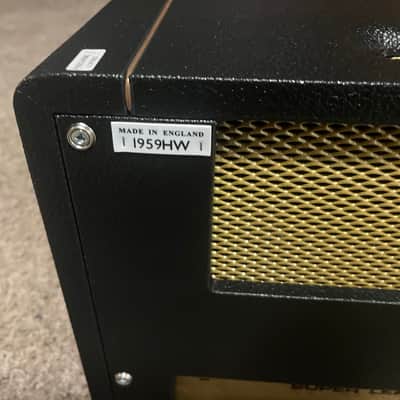 Marshall 1959HW Handwired JMP Reissue 2-Channel 100-Watt Guitar Amp Head 2005 - Present - Black image 8