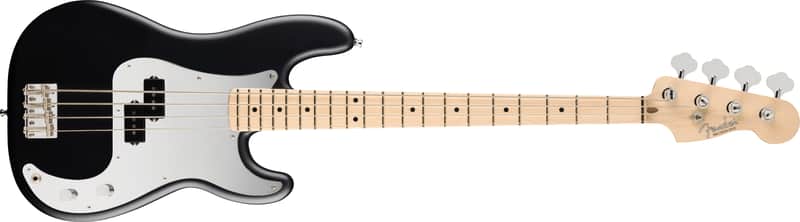 FENDER - Limited Edition 50th Anniversary Steve Harris Precision Bass  Maple Fingerboard  Satin Black - 0141032306 image 1