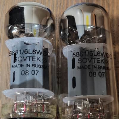 Pair - Sovtek 5881 / 6L6WGC  2022 - New! image 2