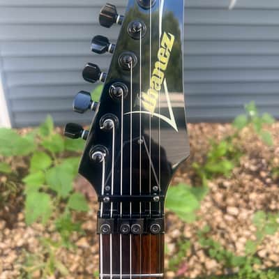 Ibanez S7420FM 7 String Trans Blue 2000 With MR500C Case image 4