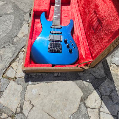 Charvel Model 6 cobalt blue 1986 khaler japan image 5