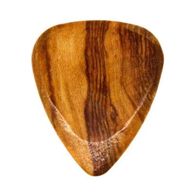 Timber Tones B33 Pale Moon Ebony Guitar Plectrum (Single) image 1