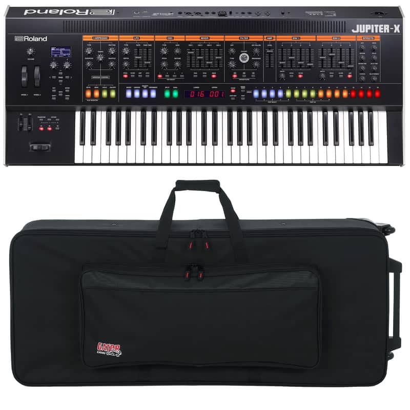 Roland Jupiter-X 61-Key Synthesizer - Carry Bag Kit image 1