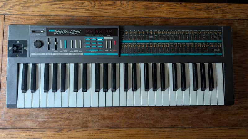 Korg Poly-800 1980s - Analog Paraphonic Synthesizer image 1