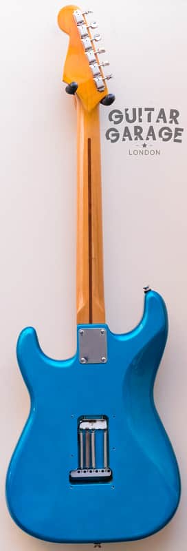 Fender Japan Stratocaster Lake Placid Blue Maple neck guitar - CS
