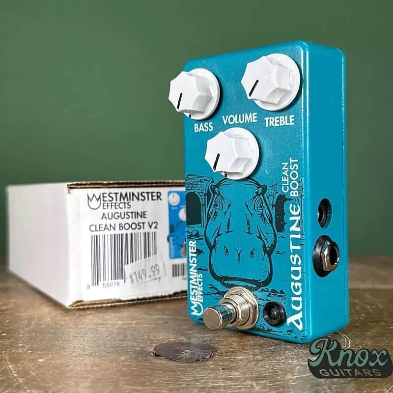 Westminster Effects Augustine Clean Boost V2 2021 - Present - Blue image 1
