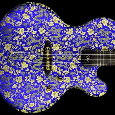Ritter Princess Isabella Blue Dragon #6 of 25 Fabric Guitar image 16