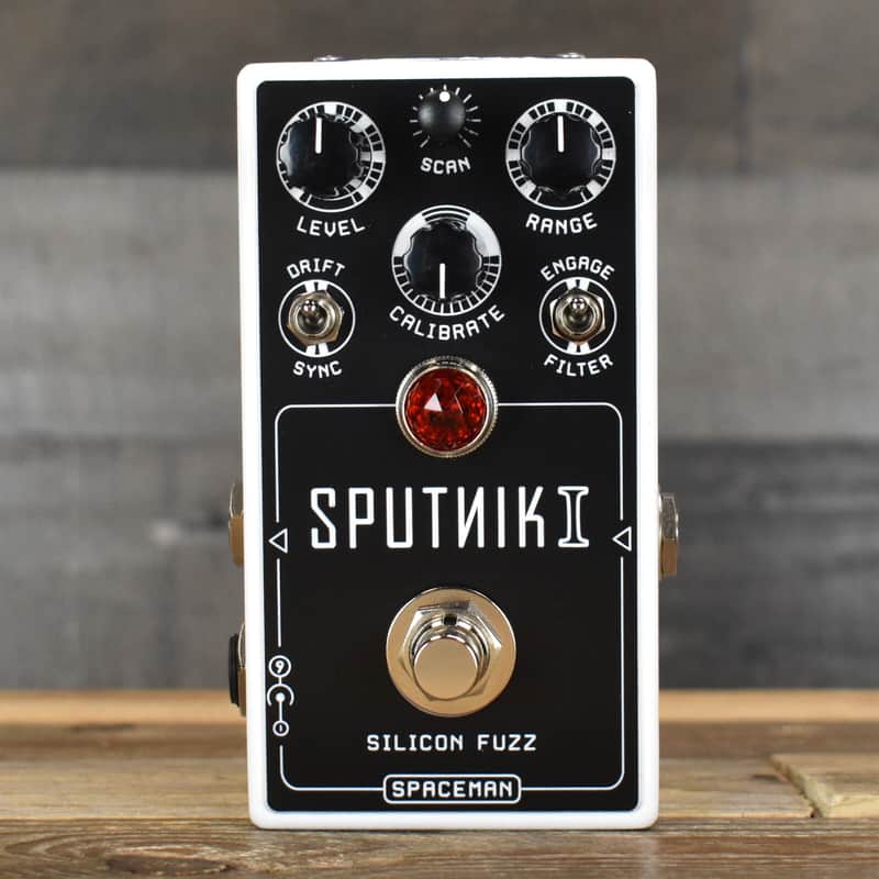 Mint Spaceman Effects Sputnik 1 Silicon Fuzz Pedal - White Edition image 1