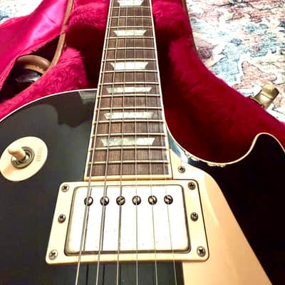 2001 Gibson Les Paul Standard "EBONY BLACK" + SD '59 PICKUPS + OHSC image 15