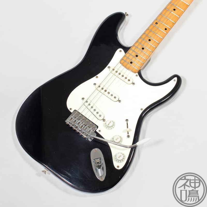 1989 Squier Standard Stratocaster Black