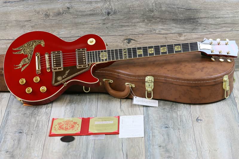 Unplayed! Gibson Les Paul Custom Shop Chinese New Year Limited Edition 2018 Crimson Red image 1