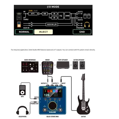 NEW WORLD CLASS ! NuX Solid Studio MKII (NSS-6) the most iconic Physical Amp Modeling algorithm Preamp and Power Amp image 4