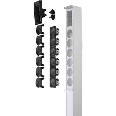 LD Systems MAUI 11 G3 MIX Portable 2060W Powered Column PA System (White) image 4
