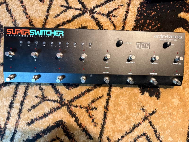 Electro-Harmonix Super Switcher Programmable Effects Hub 2019 - Present - Black