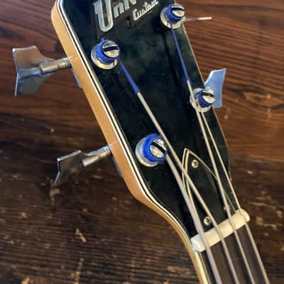 Univox Hollowbody bass 30.5” scale 60’s - Sunburst image 9