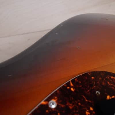 Fender JB-62LH Jazz Bass Reissue MIJ 1990 Sunburst Lefty Handed Lefty Japan w/ Bag image 7