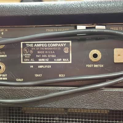 Ampeg stack V4 Headstock + SVT-212AV Cabinet image 10
