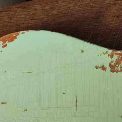 MyDream Partcaster Custom Built - Water Green Semi Relic Dreamsongs image 13