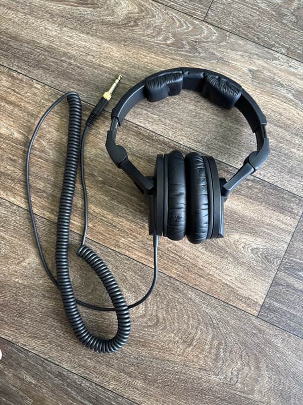 Sennheiser HD 280 Pro Over Ear Headphones V2 2010s - Black image 1