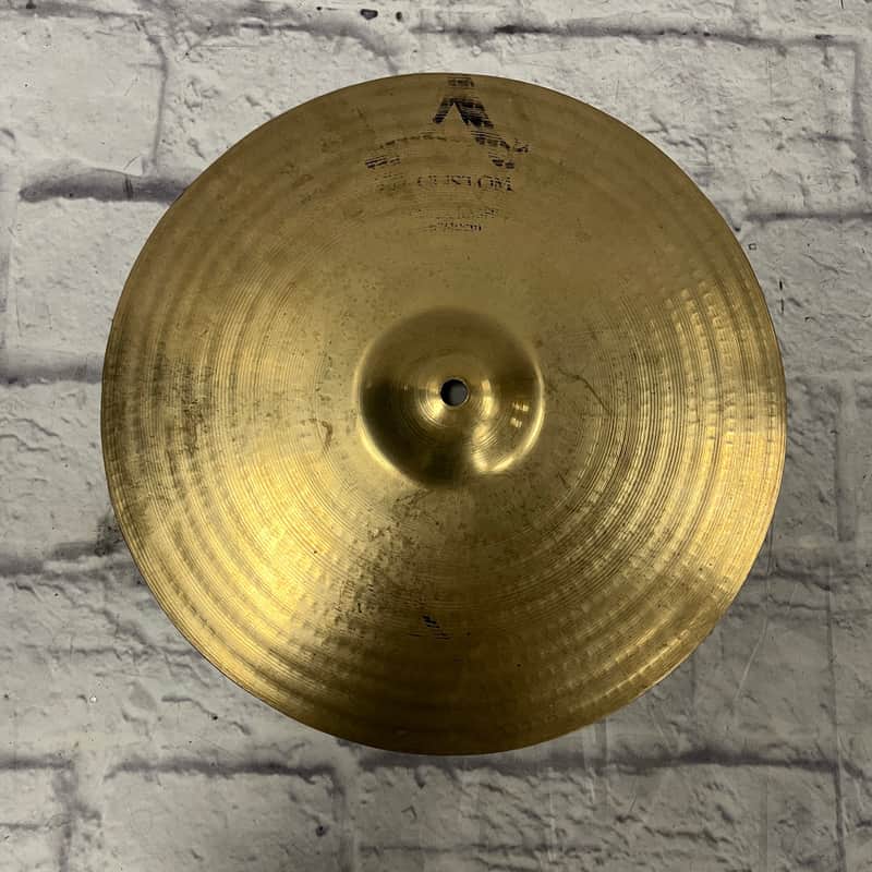 Zildjian A Custom Crash Cymbal CUT DOWN image 1