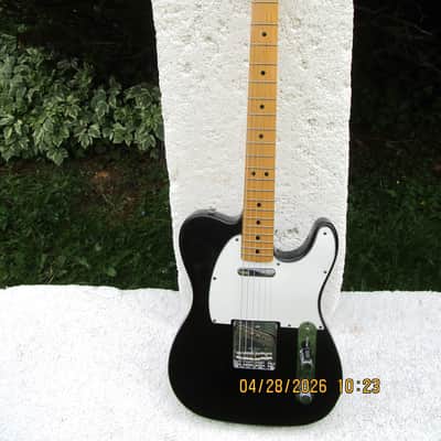 Fender Telecaster Guitar, 1978, Black Finish, Case, Excellent Condition image 2
