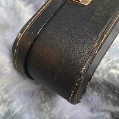Vintage RARE 1966 to 1969 Gibson Branded Black Red Plush ES 335 330 Soft Shell Electric Guitar Case image 7