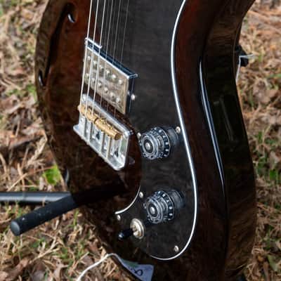 2019 PRS S2 Vela Semi-Hollow with Type-D Pickup - Walnut image 4