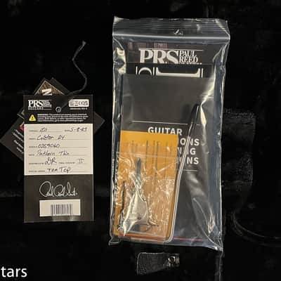 PRS Custom 24 Black Gold Wraparound 10 Top (060) image 12