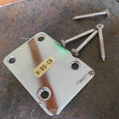 Hondo H-80-CH short-scale bass body vintage 1970s - Red image 12